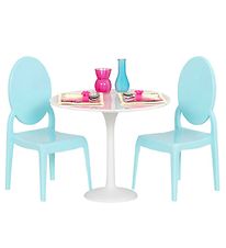 Our Generation Poppentoebehoren - Tafel En stoelen