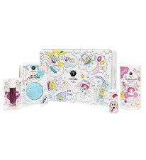 Nailmatic Swim Set - Box w. Bath Bombs, Nail Polish, Lipgloss, B