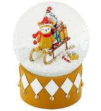 Fabelab Snøkule - Ø: 10 cm - Bobs kanefart - Ochre