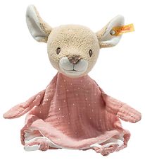 Steiff Comfort Blanket - 28 cm - Raja Deer - Beige/Pink