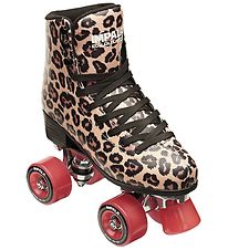 Impala Rollschuhe - Quad Skate - Brauner Leopard