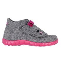 Superfit Chaussons - Laine - Gris av. Chat