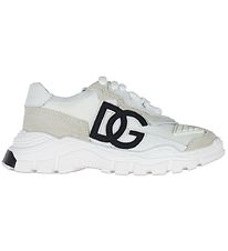 Dolce & Gabbana Sneakers - Volgende - Wit/Beige m. Logo