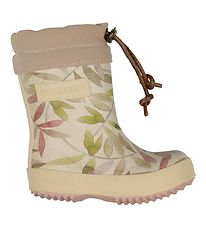 Bisgaard Bottes Thermiques - Beige Feuilles