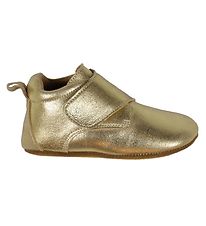 Above Copenhagen Soft Sole Leather Shoes - Gold