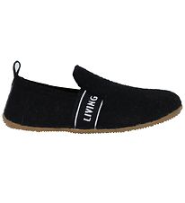 Living Kitzbühel Slippers - Wool - Black