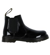 Dr. Martens Stígvél - Patent Lamper - Svart