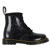 Dr. Martens Stígvél - Cosmic Glitter - Svart