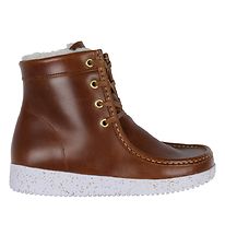 Nature Winter Boots w. Lining - Asta - Tobacco