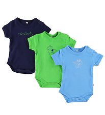 Pippi Bodysuit - 1 pcs - Assorted - K/Æ - Plain w. Print