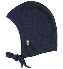 Joha Baby Hat - Wool/Silk - Navy