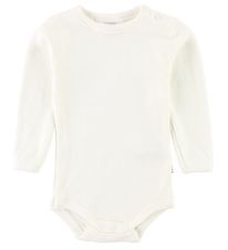 Joha Bodysuit - Wool/Cotton - L/S - Ivory