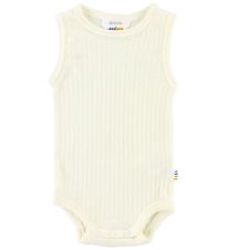 Joha Bodysuit - Wool - Sleeveless - Ivory