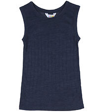 Joha Undershirt - Wool/Silk - Navy