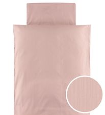 Nørgaard Madsens Sengetøy - Baby - Rosa m. Striper