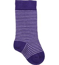Smallstuff Knee High Socks - Purple/Lavender Striped