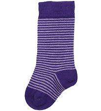 Smallstuff Knee High Socks - Purple/Lavender Striped