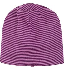 Joha Hat - Wool/Polyamide - Rose/Plum Striped