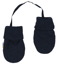 Joha Mittens - Wool - Navy