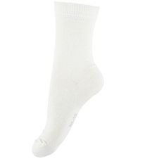 Fuzzies Socks - Wool/Cotton - Milky White