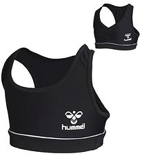 Hummel Bikíní Efst - HMLMDine - UV50+ - Svart/Hvítur