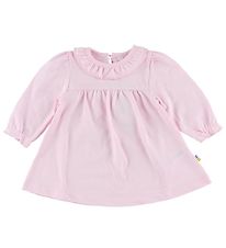 Joha Kleid m. Rüschenkragen - Rosa