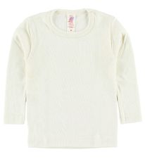 Engel Blouse - Wool/Silk - Ivory