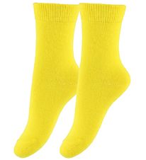 Fuzzies Socks - 2-Pack - Yellow