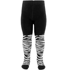 Fuzzies Tights - Zebra Print