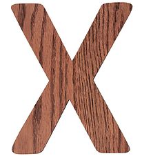 Sebra Wooden Letter - X