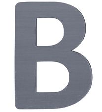 Sebra Wooden Letter - B - Grey