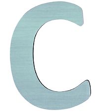 Sebra Wooden Letter - C - Pastel Boy