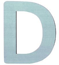 Sebra Wooden Letter - D - Pastel Boy