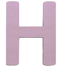 Sebra Wooden Letter - H - Pastel Girl