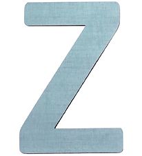 Sebra Wooden Letter - Z - Pastel Boy