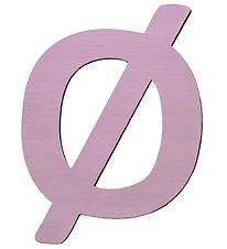 Sebra Wooden Letter - Ø - Pastel Girl