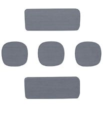 Sebra Wooden Letter - Symbols - Grey