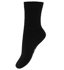 Fuzzies Socks - Wool - Black