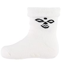 Hummel Baby Socks - HMLSnubbie - White w. Non-slip