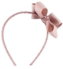 Bows By Str Hairband - Vintage Rose w. Bow