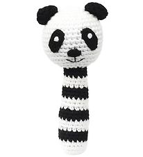NatureZoo Rattle - Sir Panda - Black/White