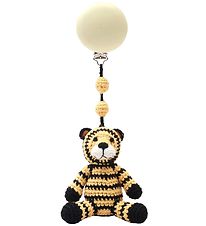 NatureZoo Pram Clip Toy - Sir Tiger - Yellow/Black