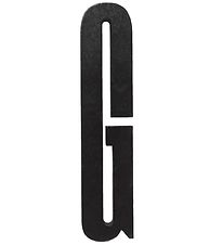 Design Letters Wooden Letter - G - Black