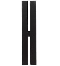 Design Letters Wooden Letter - H - Black