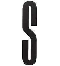 Design Letters Wooden Letter - S - Black