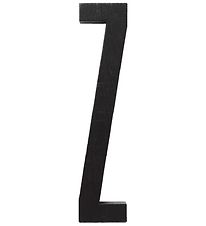 Design Letters Wooden Letter - Z - Black