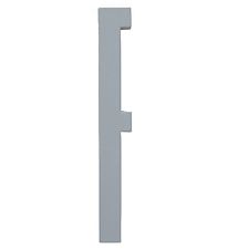 Design Letters Wooden Letter - F - Grey