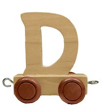 Bino Toys Alphabet Train - Wood - 5 cm - D
