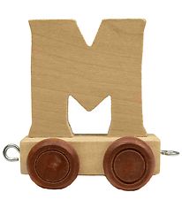 Bino Toys Alphabet Train - Wood - 5 cm - M