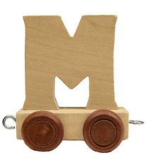 Bino Toys Namntåg - Trä - 5 cm - M
